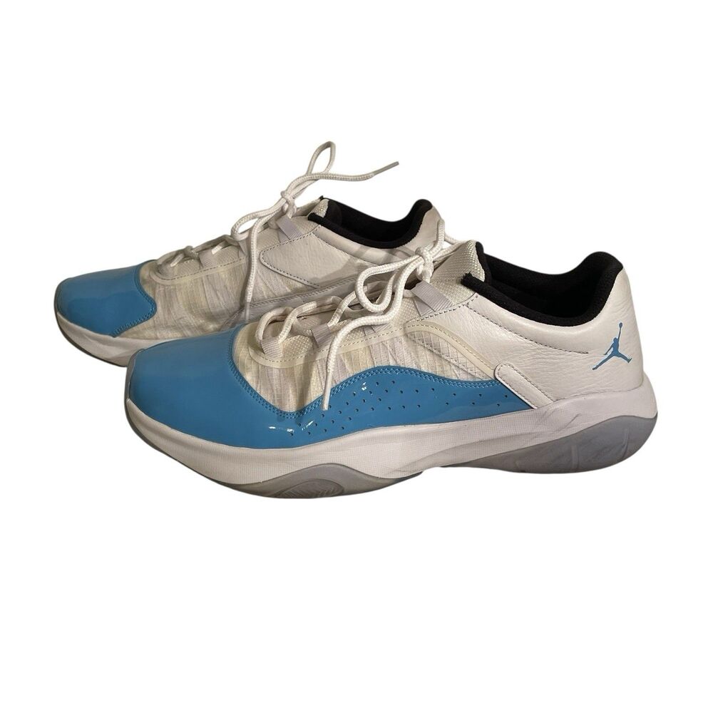Men’s Air Jordan 11 Cmft Low. White & University Blue Size 13 Lace Up.